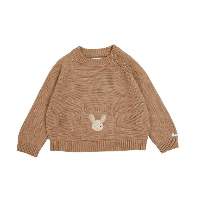 Loeke Sweater | Fluffy Bunny | Rose Mocha