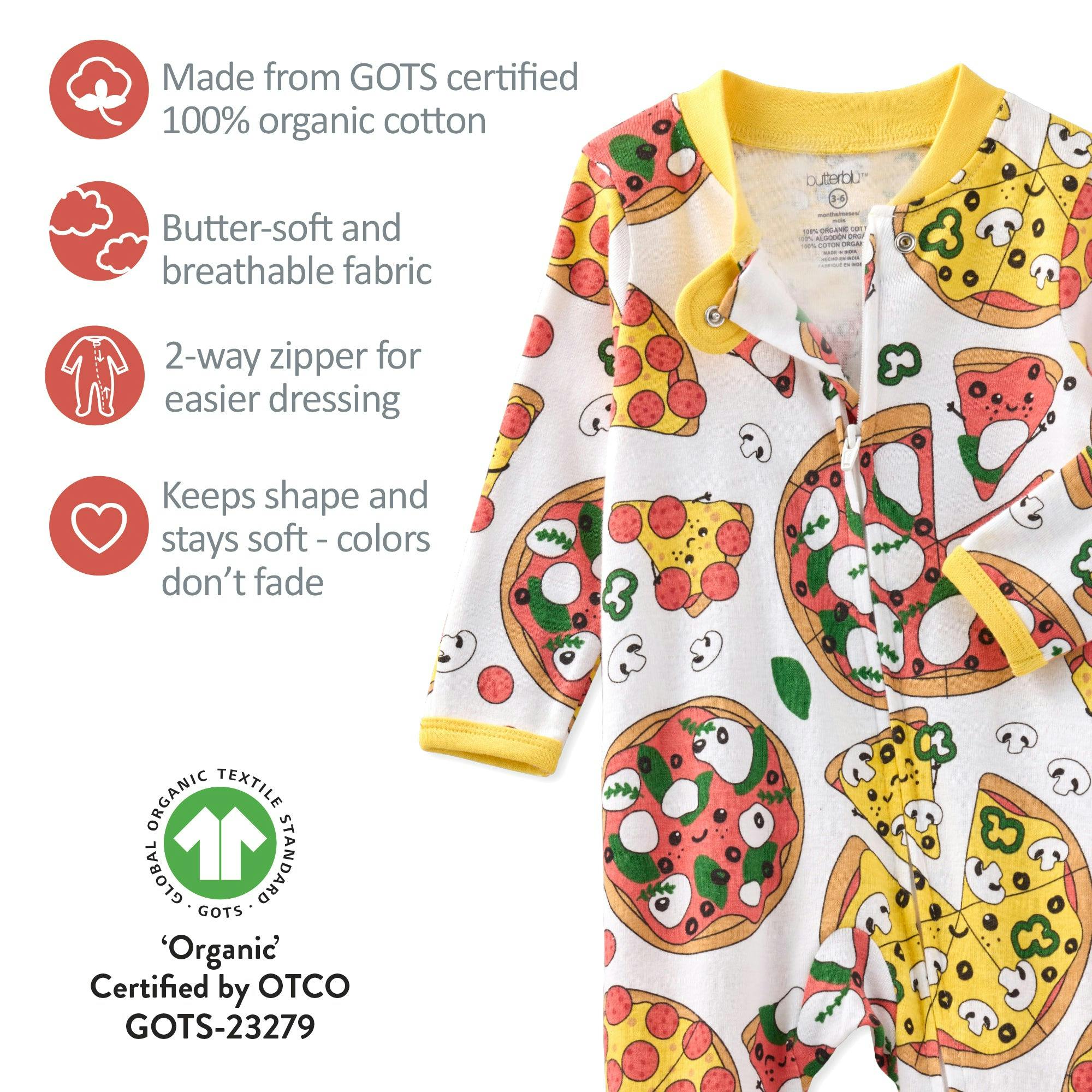 SCOUT Sleep & Play Baby Boys Pajamas
