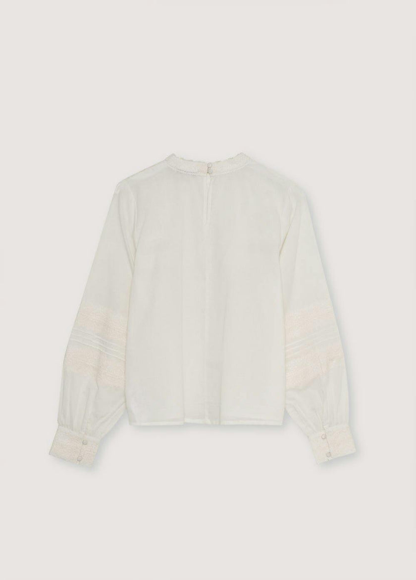 Perla Woman Blouse Moonlight White