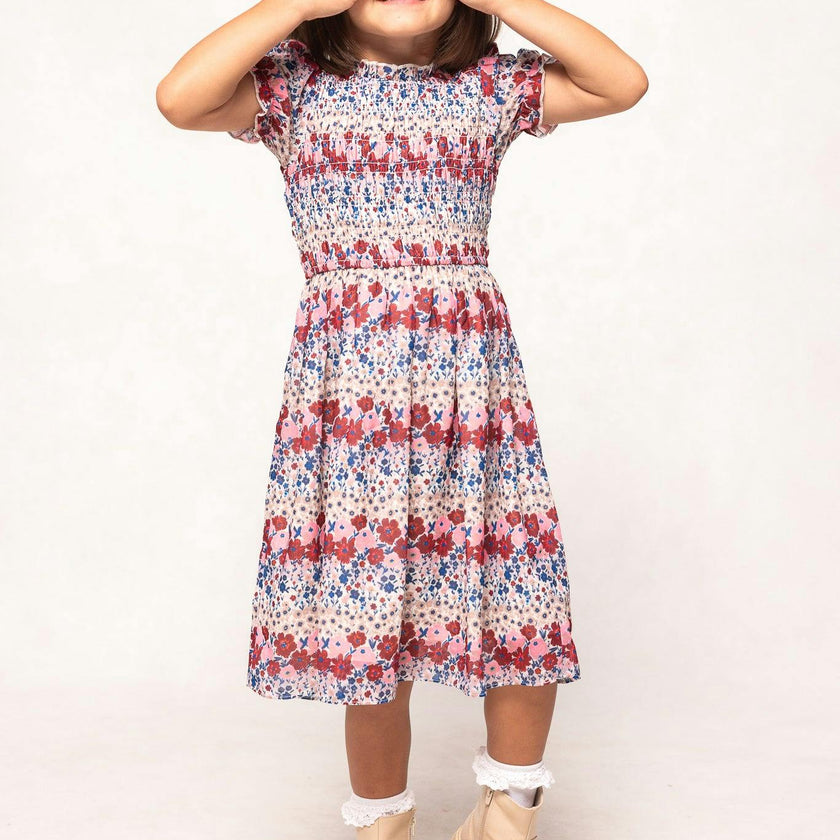 Mini Hayden Dress in Lush Garden