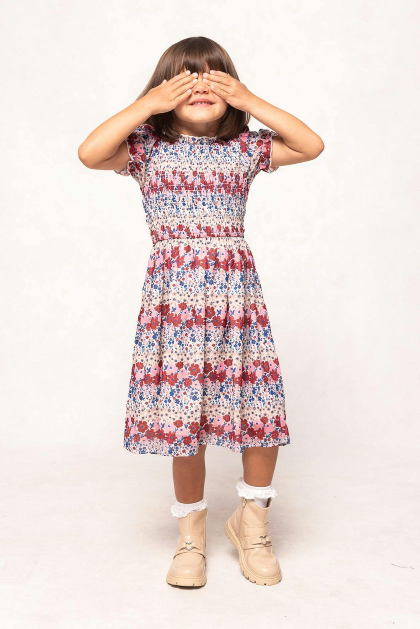 Mini Hayden Dress in Lush Garden
