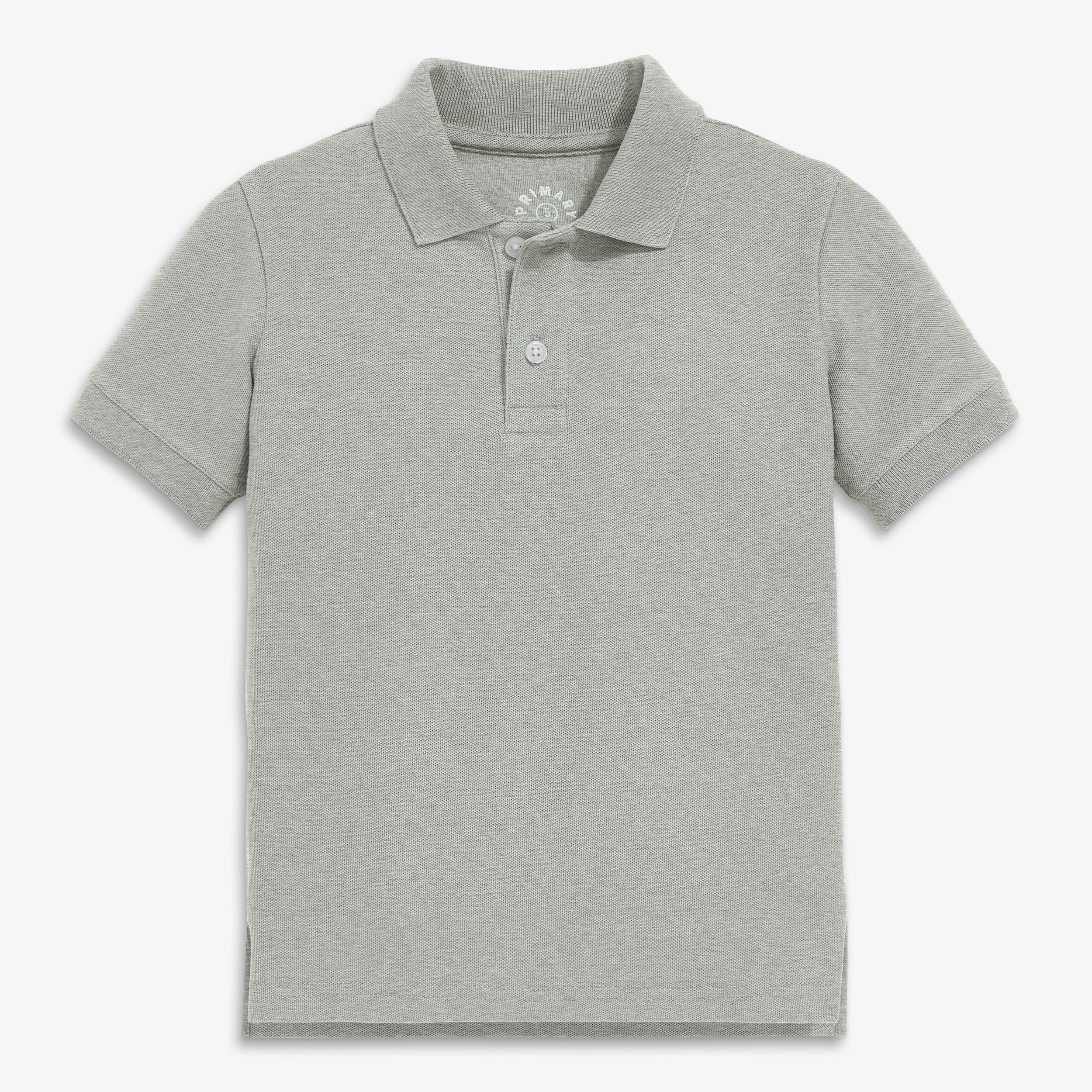 Kids short sleeve pique polo