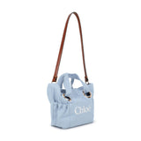 Blue Chloé Ring-Detail Handbag