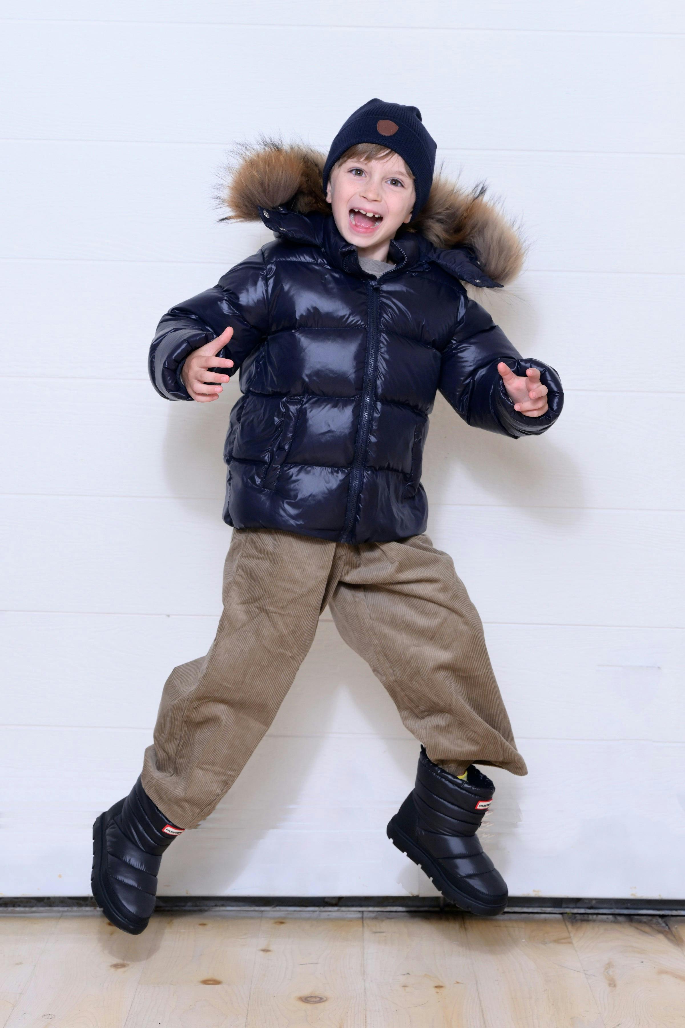 Kids Classic Bomber - Navy