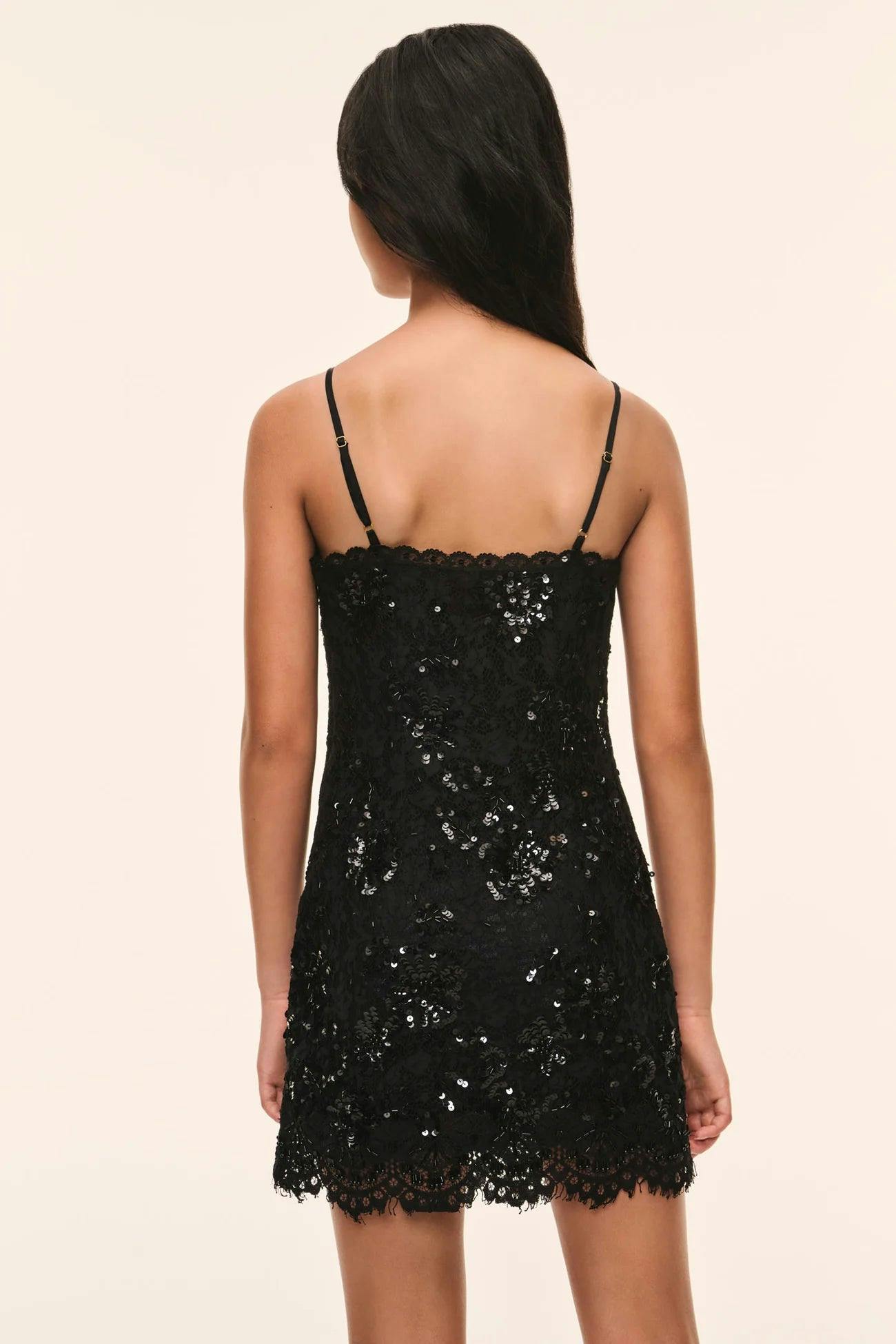 Mini Jetta Tween Dress, Black