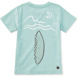 Picasso Wolf Graphic Tee, Blue