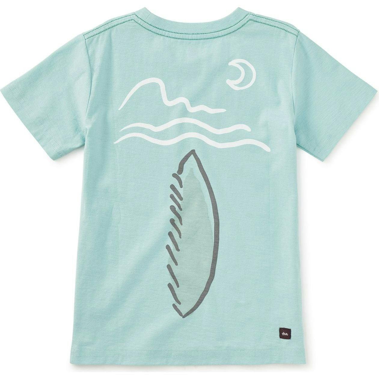 Picasso Wolf Graphic Tee, Blue