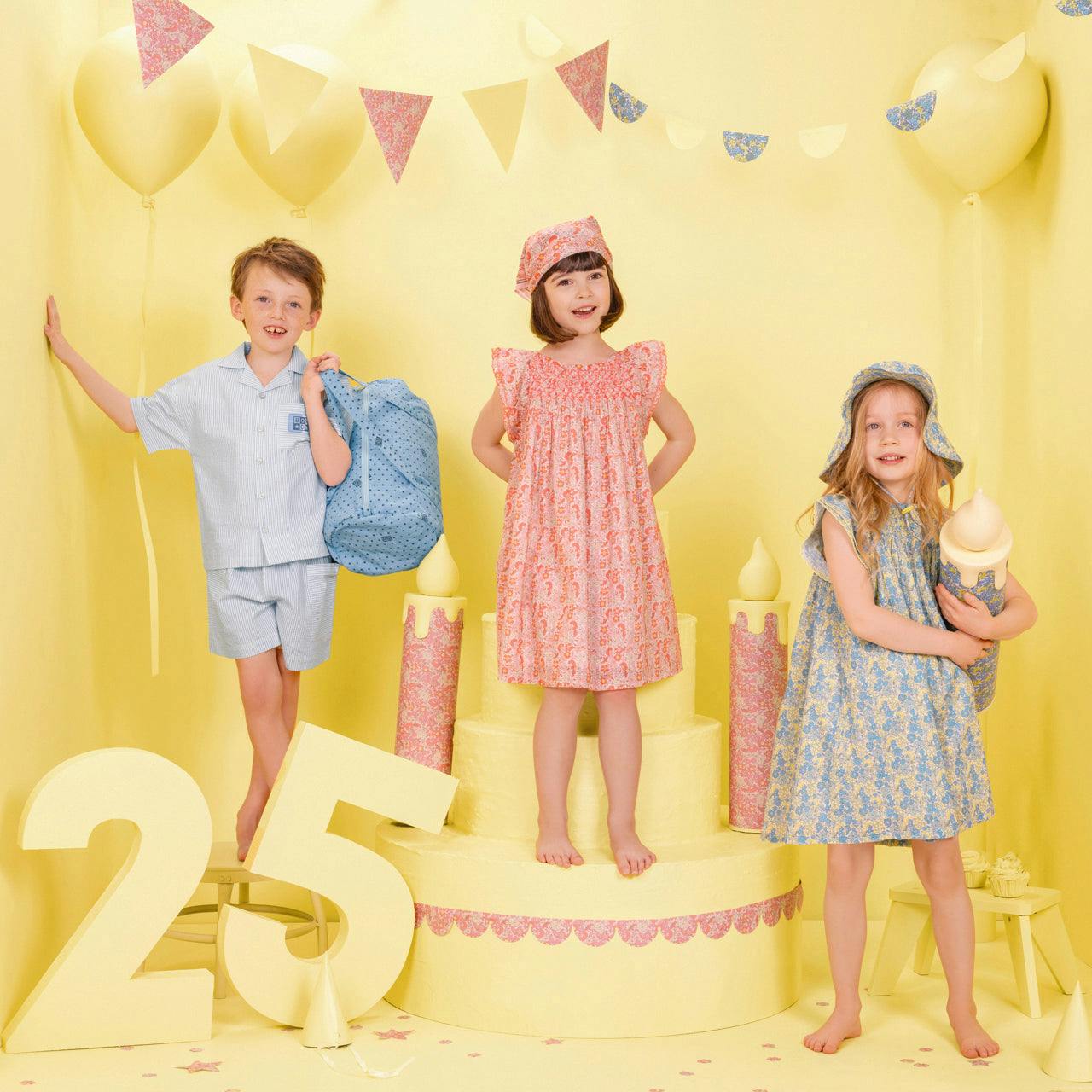 BONTON Nena Dress - Rose Fiesta