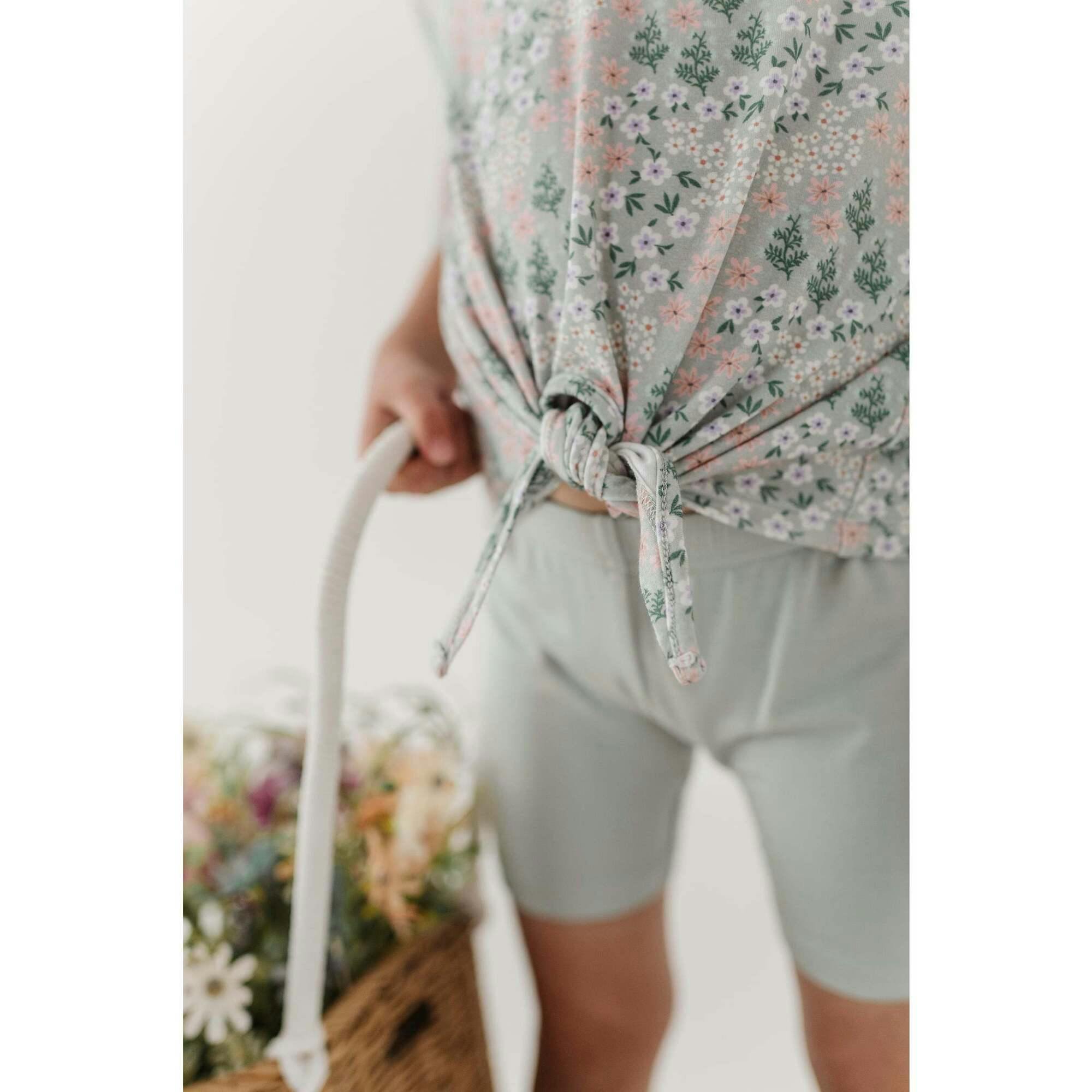 Girl's Tie Front Shirt