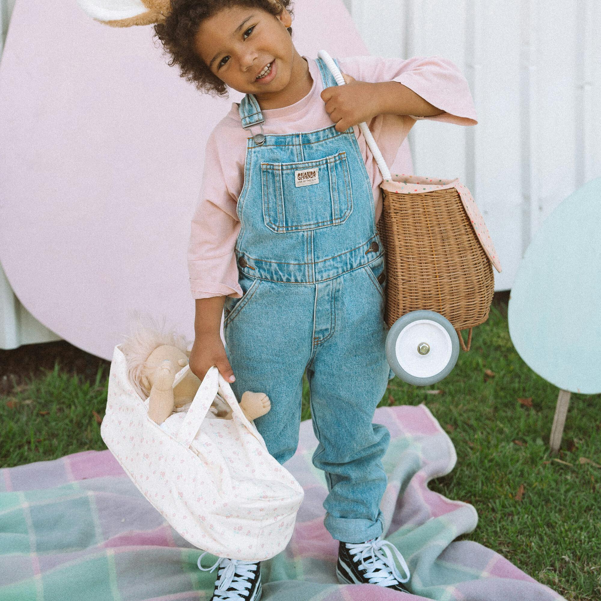 Dinkum Dolls Carry&nbsp;Cot - Pansy