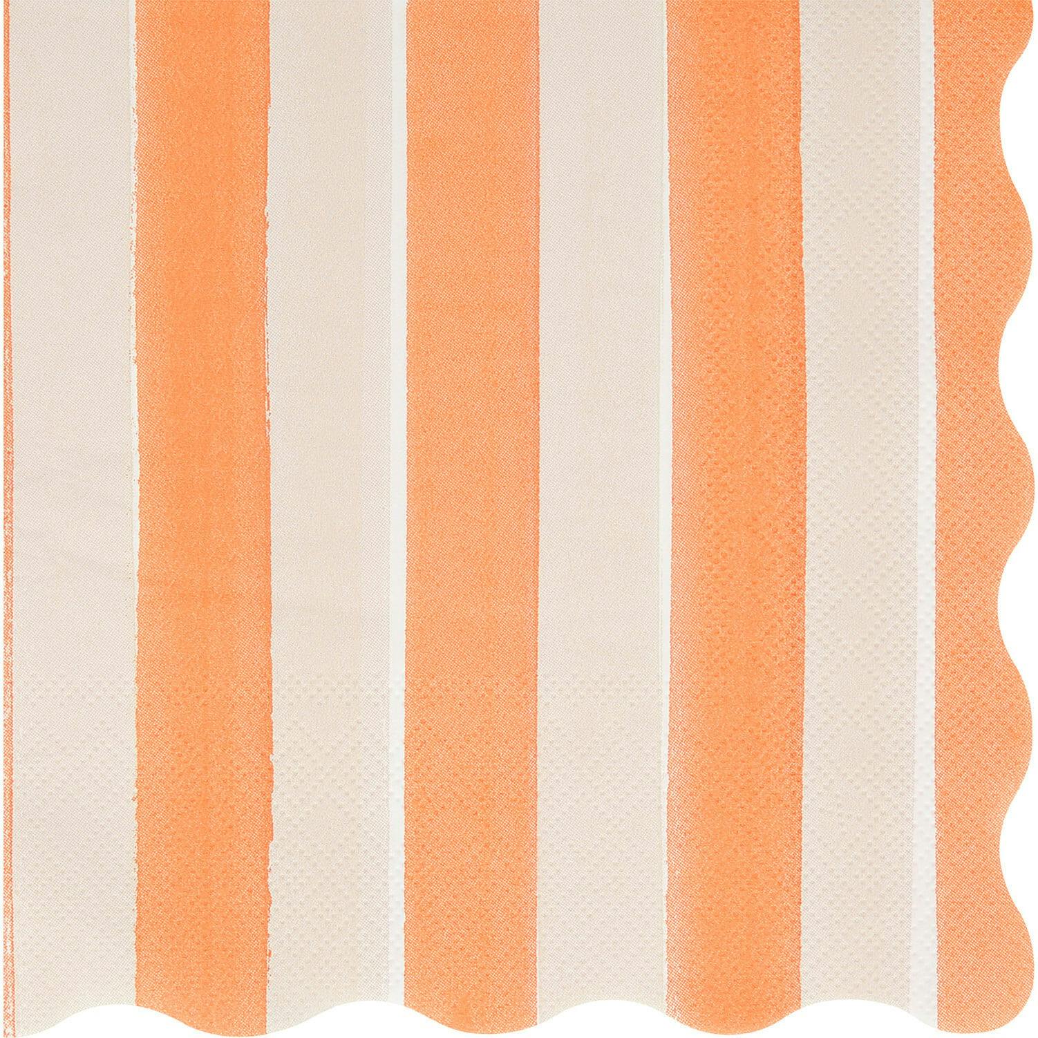 Fall Stripe Large Napkins