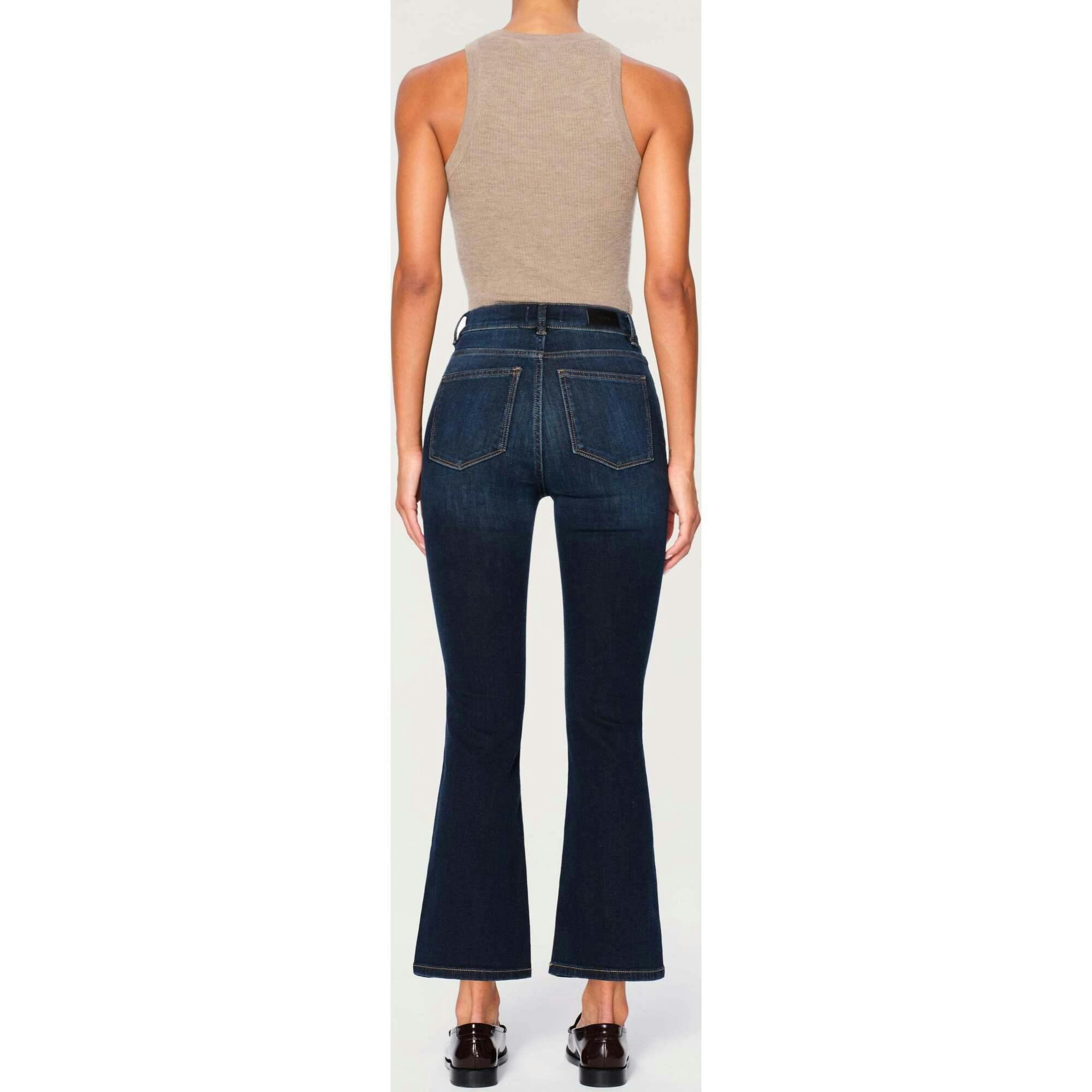 Bridget Boot High Rise Instasculpt™ Crop Jeans Thunderbird