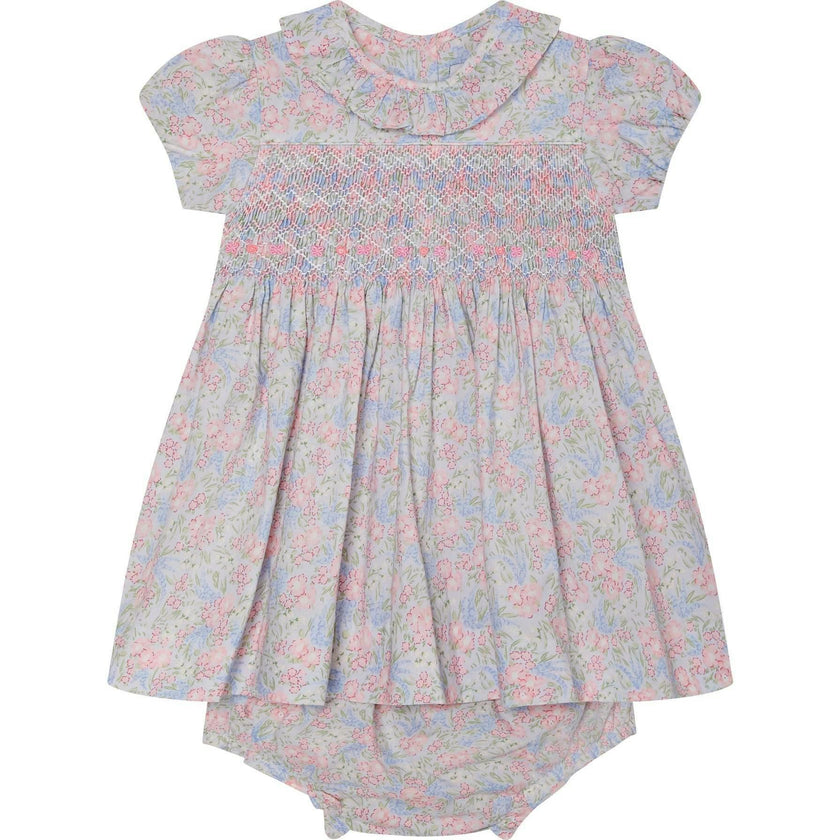 Hand-Smocked Baby Dress