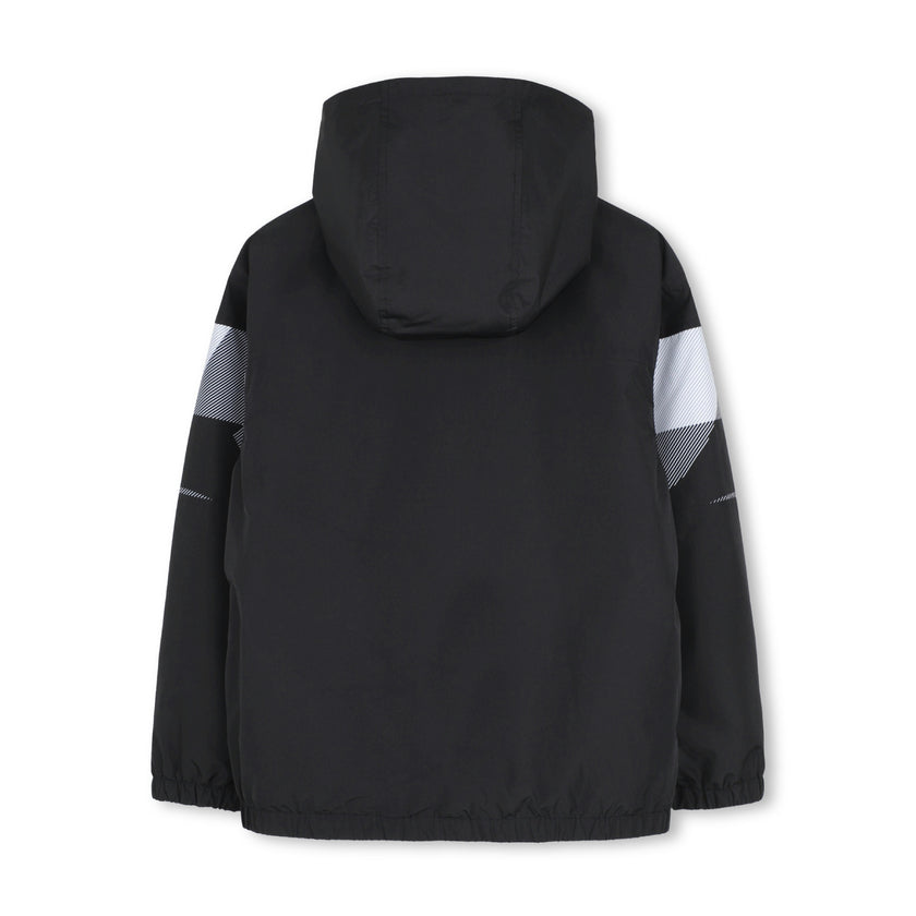 Black Hooded Jacket