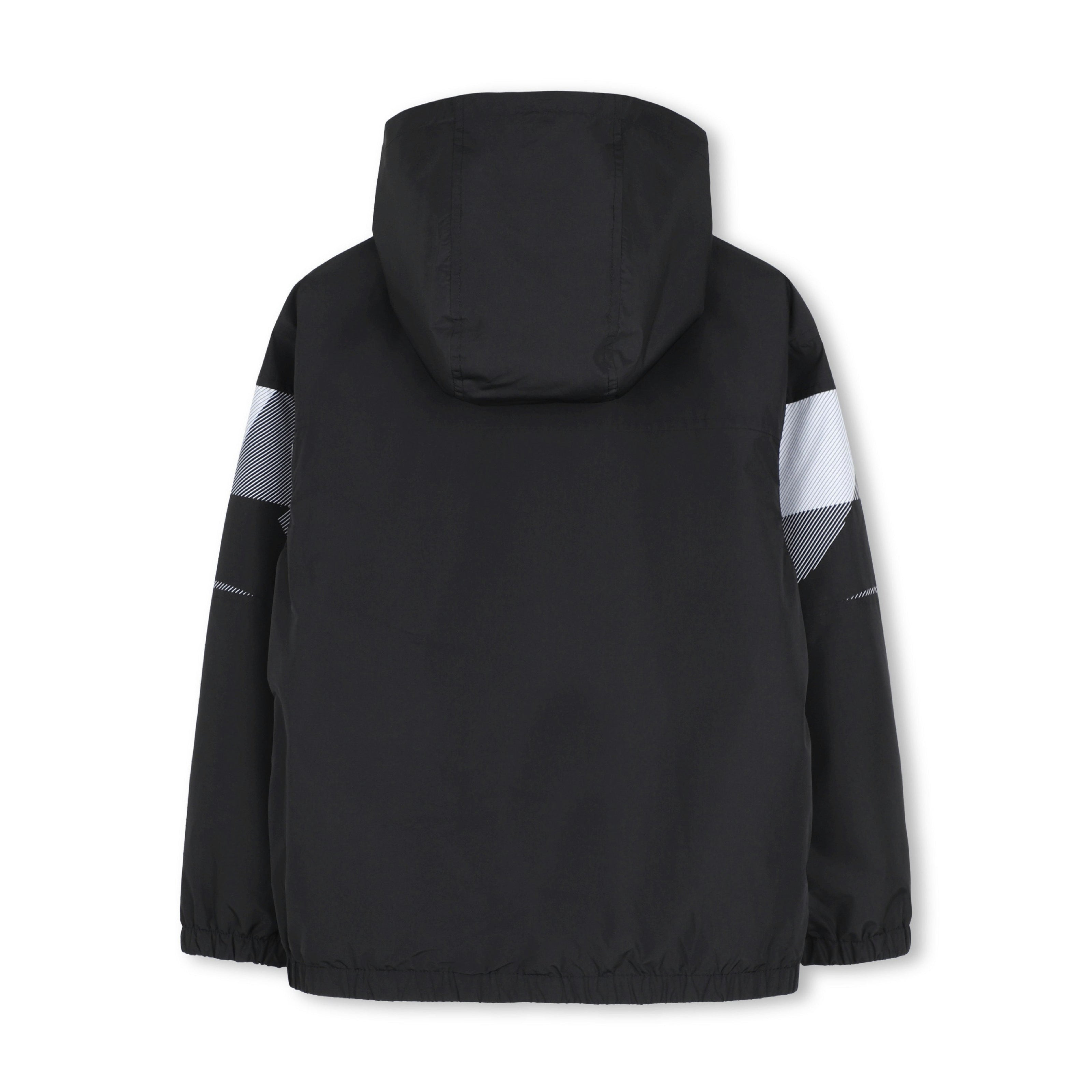 Black Hooded Jacket