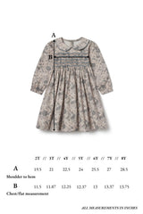 Clara Dress in Dahlia Daze