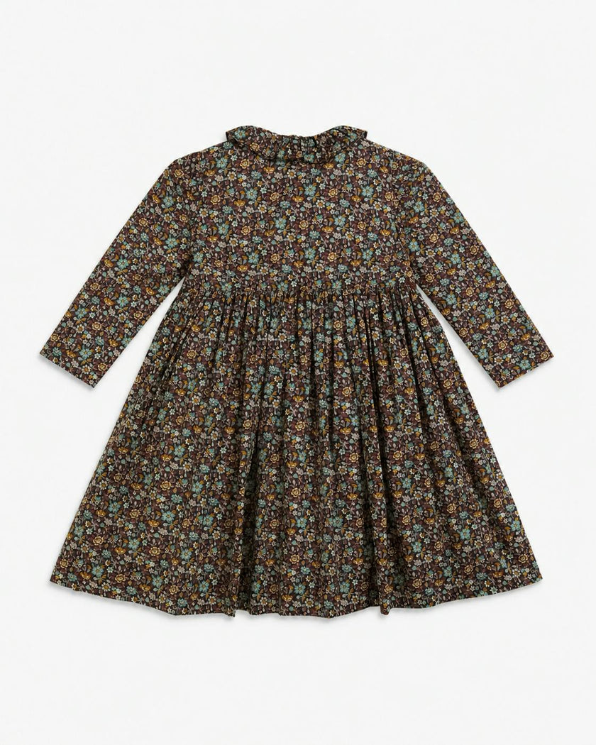 Aria Dress Emerald Garnet Liberty