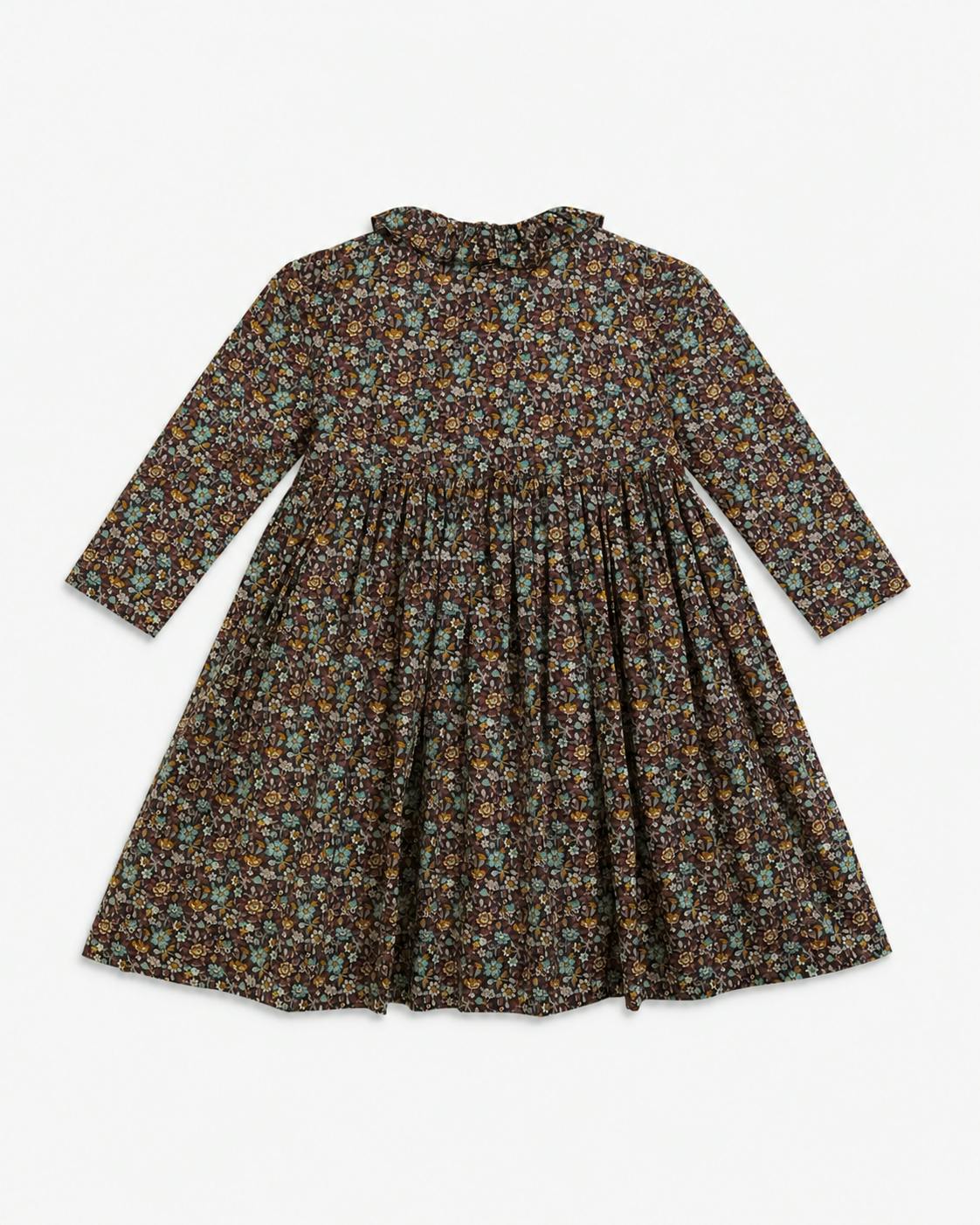 Aria Dress Emerald Garnet Liberty