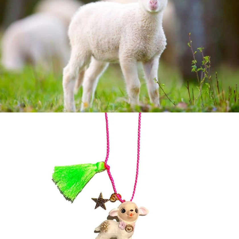 LA LA THE LAMB NECKLACE