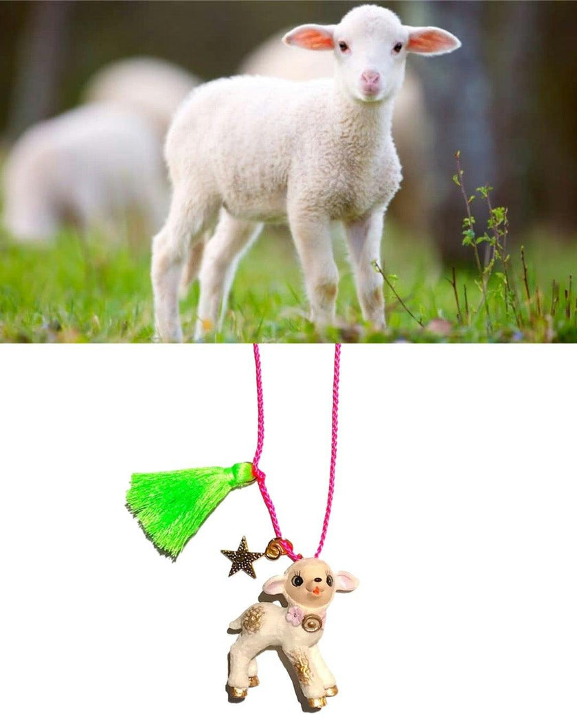 LA LA THE LAMB NECKLACE