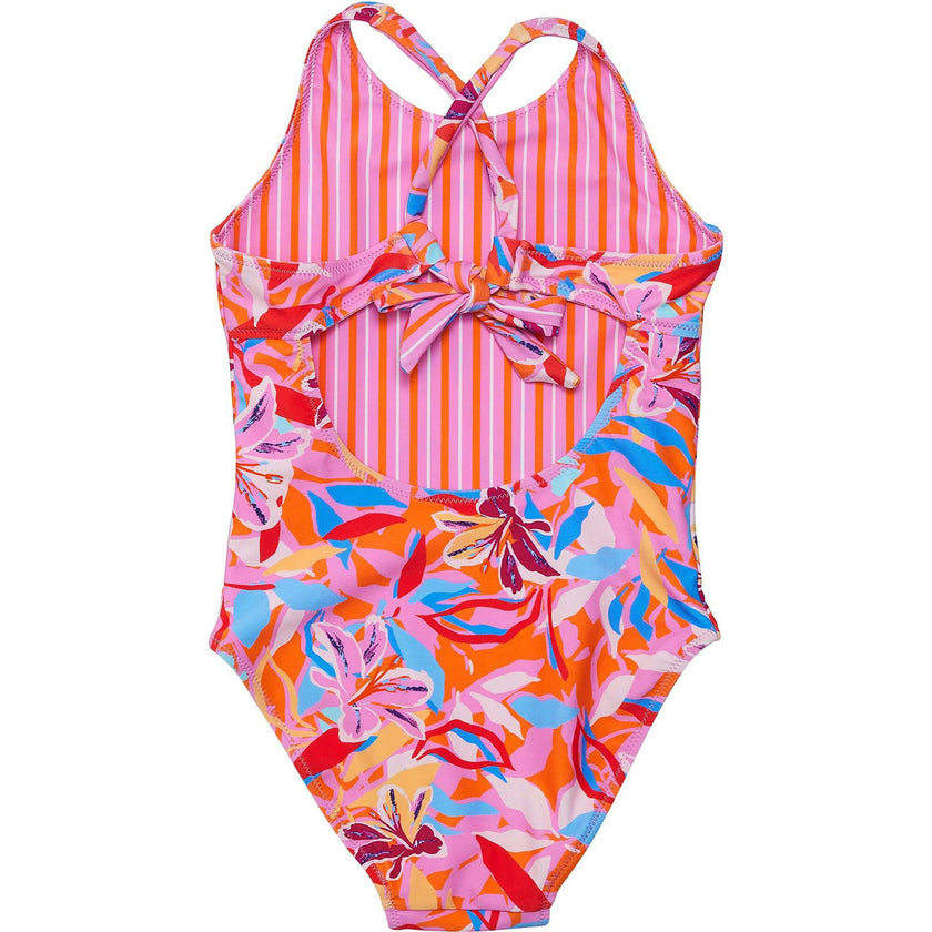 UPF50+ Sustainable Reversible Halter X-Back Swimsuit