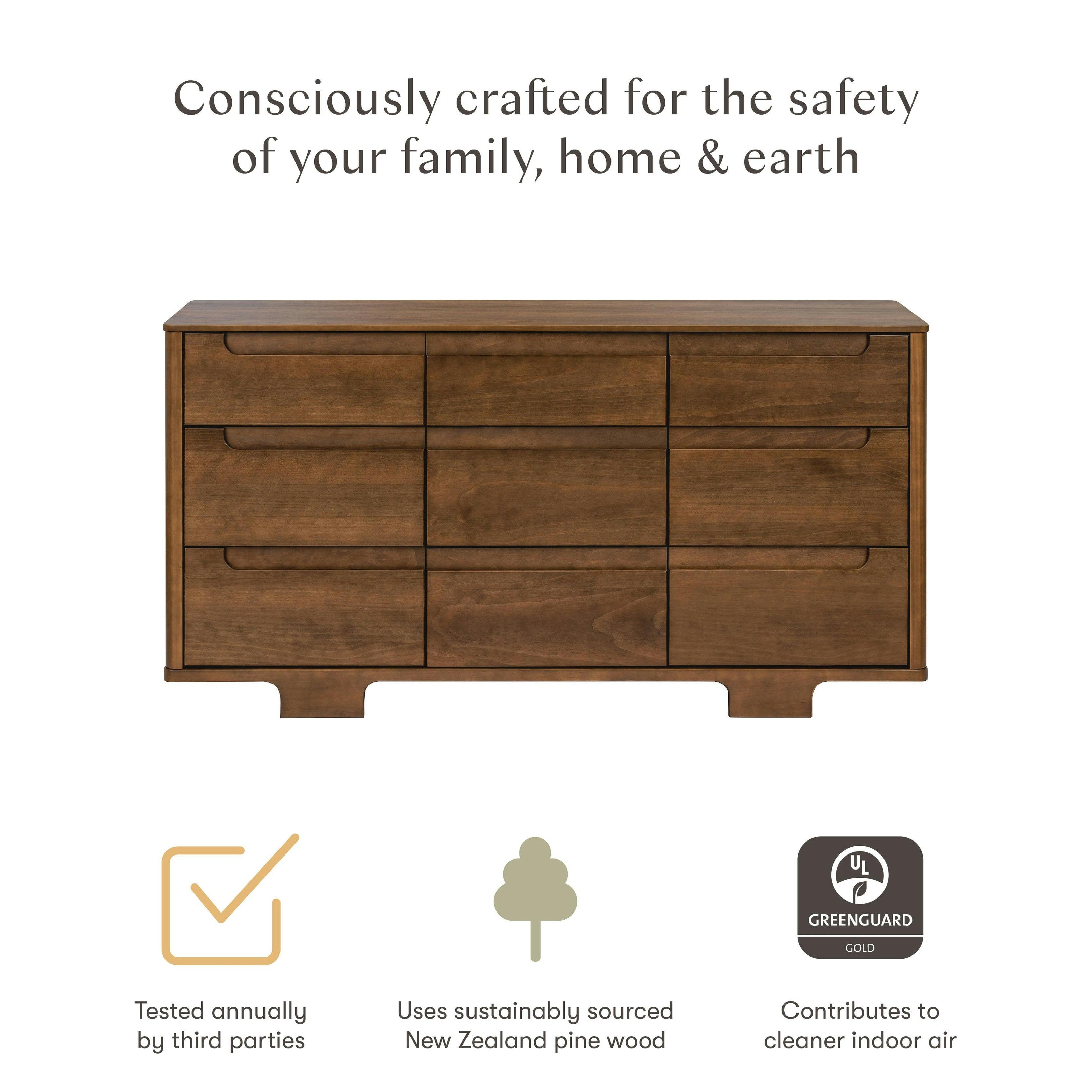 Babyletto Yuzu 9-Drawer Assembled Dresser