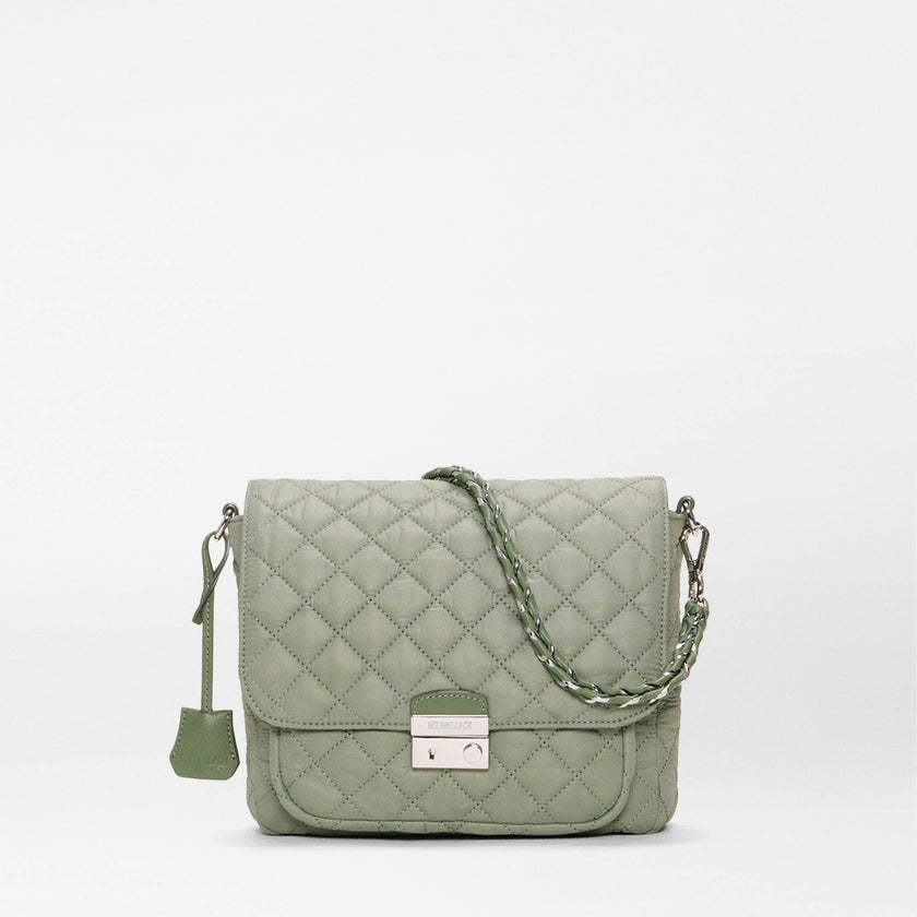 Agave Green Medium Crosby Lock Crossbody