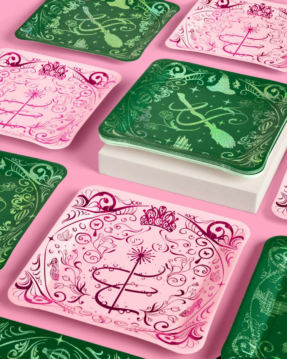 Emerald City Plates - 24 paper plates