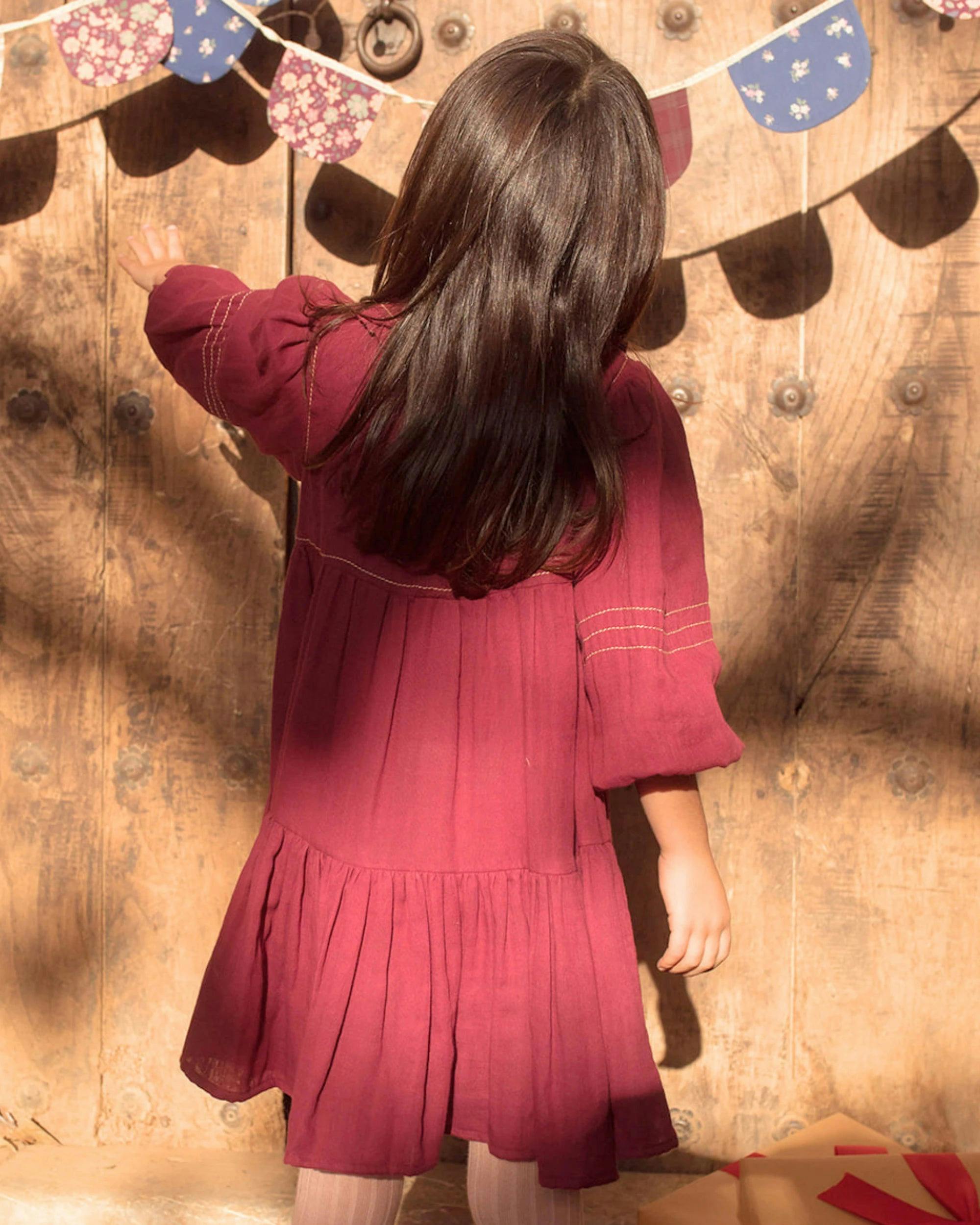 Marguerite Dress - Plum