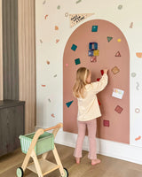 JUMBO Magic Playwall - Arch Magnetic Wall Decal for Kids