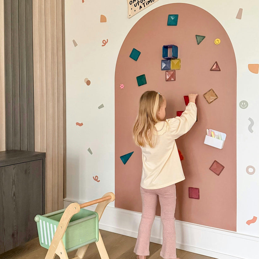 JUMBO Magic Playwall - Arch Magnetic Wall Decal for Kids