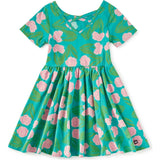 Short Sleeve Ballet Dress, Pink