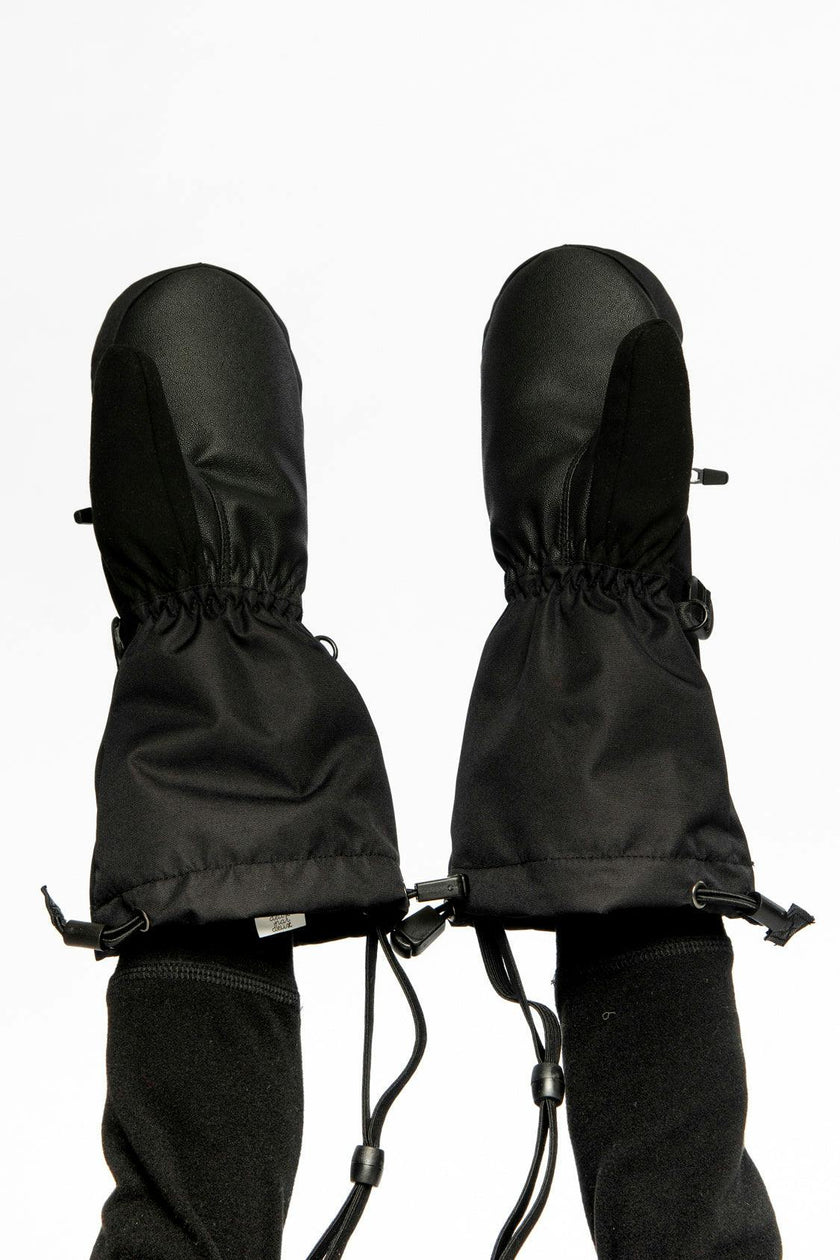 Teknik Winter Mittens Black