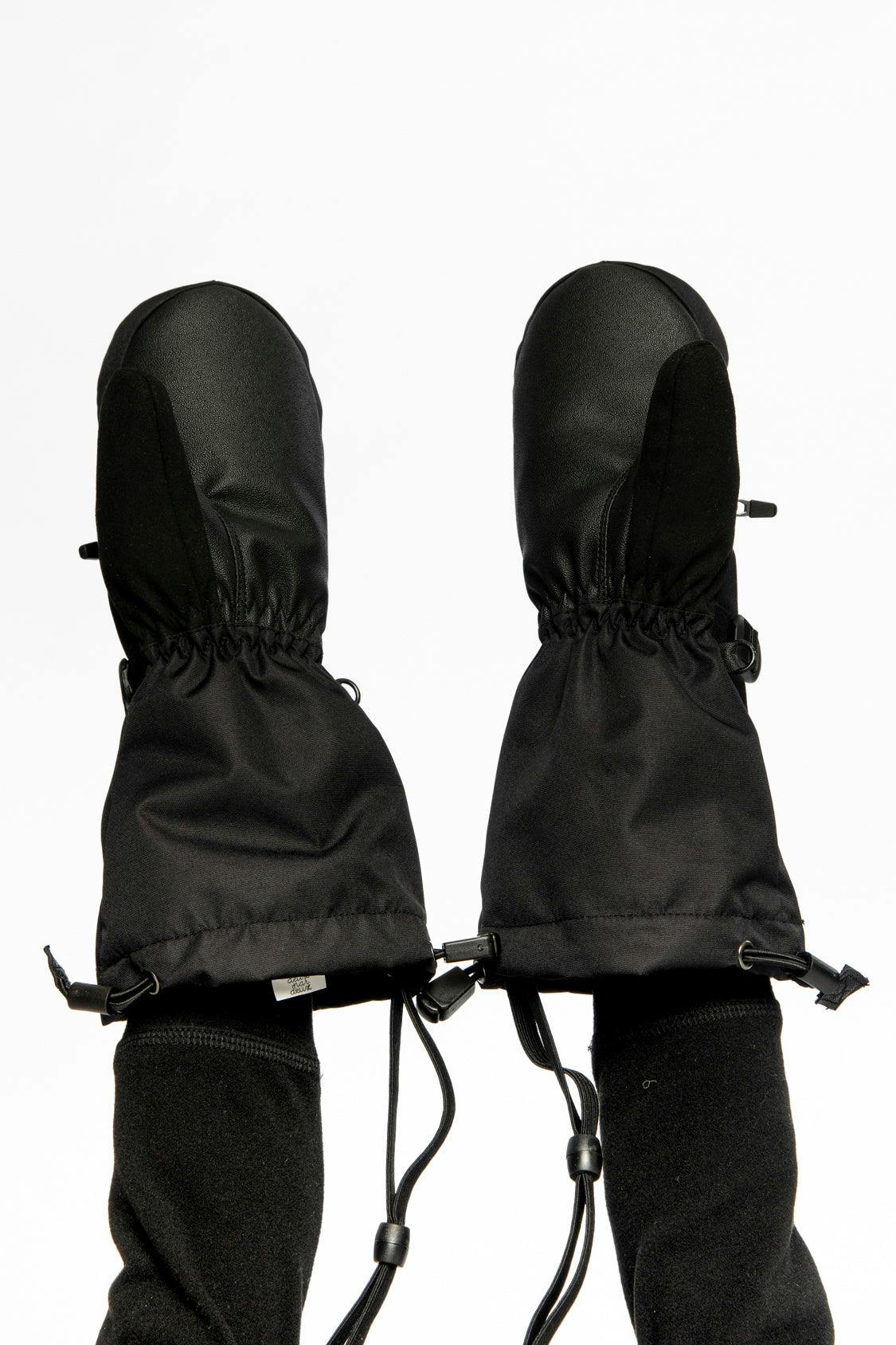 Teknik Winter Mittens Black