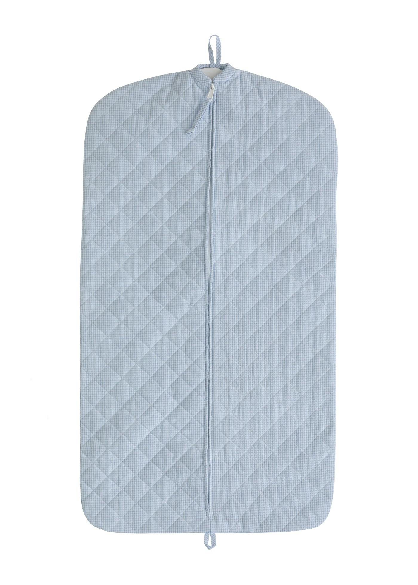 Quilted Luggage - Light Blue