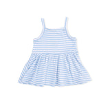 Striped Golf - Peplum Tank with Wide Leg Pant