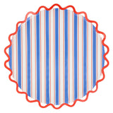Nautical Striped Dinner Plates