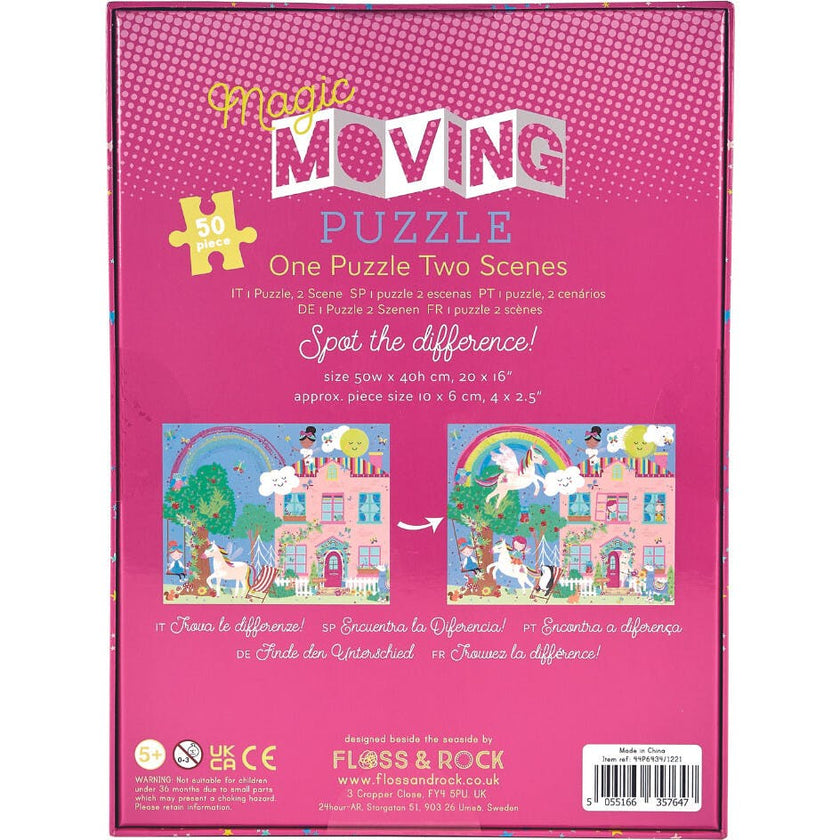 Rainbow Fairy 50pc Magic Moving Puzzle