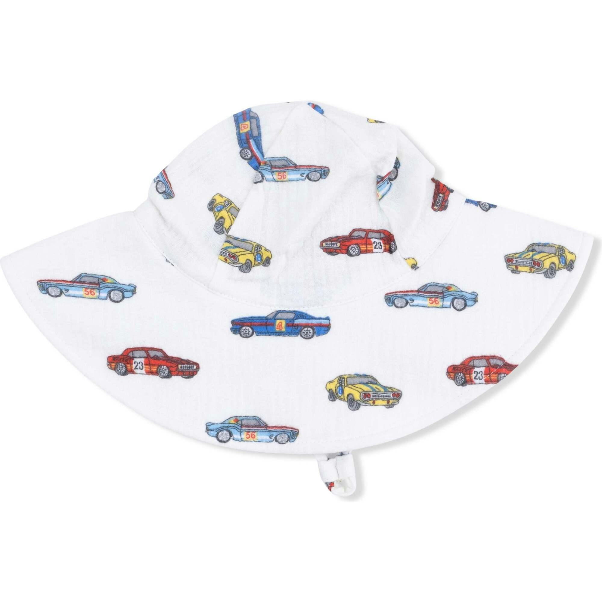 Race Cars - Wide Brim Sun Hat
