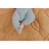 Willow Quilted Baby Play Mat (Dainty Leaf)