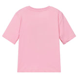 Pink Shapes Logo Graphic T-Shirt