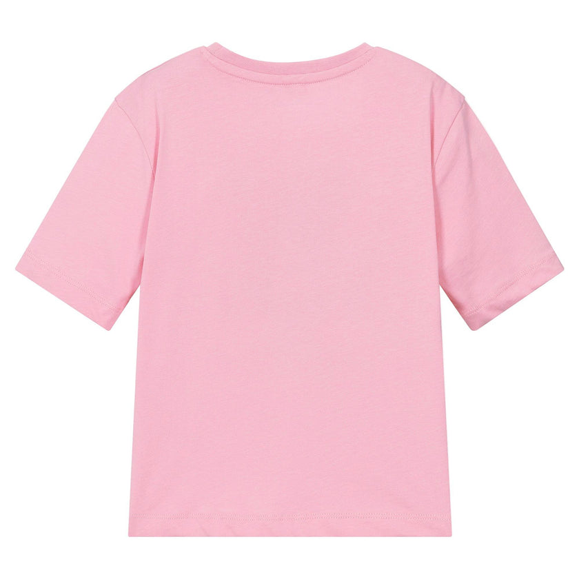 Pink Shapes Logo Graphic T-Shirt