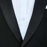 Black Shawl Lapel Wool Suit