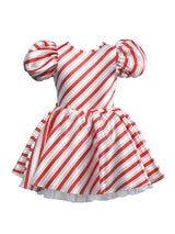 Holiday Candy Cane Dress for Girls
