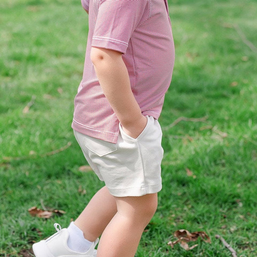 Sawyer Boys' Play Shorts Stone Khaki