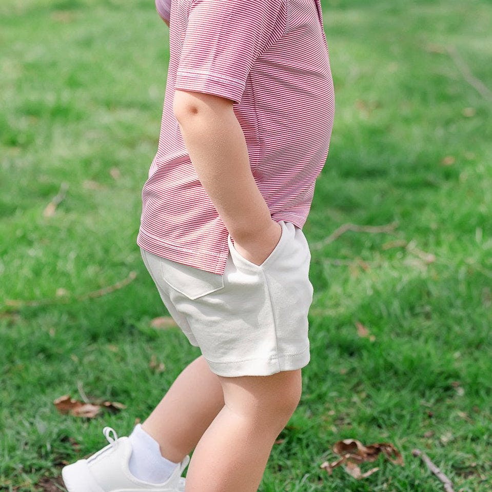Sawyer Boys' Play Shorts Stone Khaki