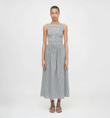 The Cosima Nap Dress - Black/Sand Gingham