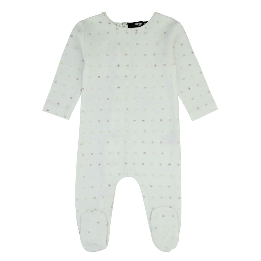 Bamboo Pattern Footie