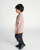 Cable Cardigan - Fuzzy