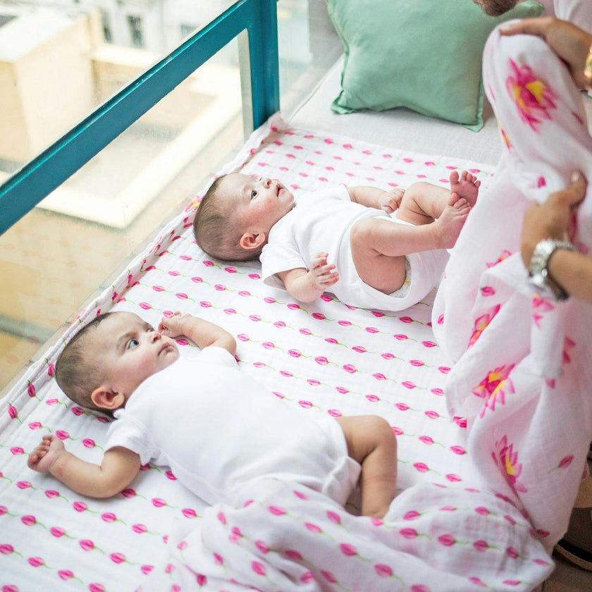 Organic Muslin Swaddle Gift Set